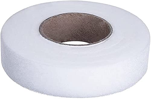 (Pack of 2) Double-sided Premium Fusing Tape - Rivil Civil Tape - Fabric Fusible Interfacing Tape or Iron-on Hemming Tape (Length 100 Yards - Size: 20 Mm).