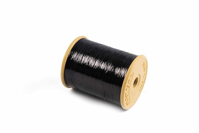 Mohan Shoppe Flat Badla (Metallic Yarn) Thread for Embroidery Work, Beading, Jewlery Making and Crafts, 1 Roll
