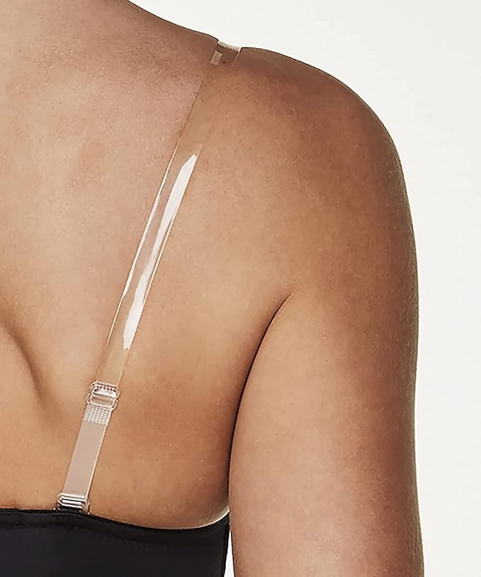 10 Meters Premium Clear Elastic Strap - Mobilon Clear Flat Tape - Lightweight Clear Bra Strap - Loop Tape for Lingerie, Swimwear & Cloth Sewing Project