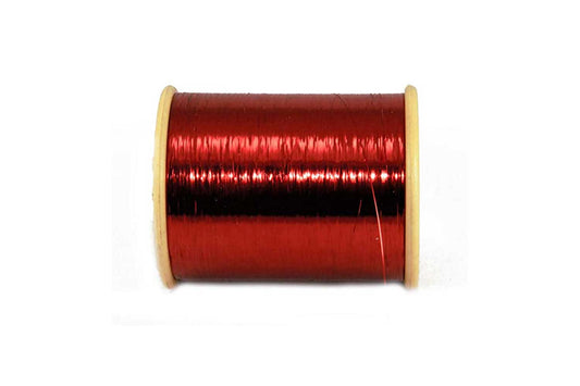 Mohan Shoppe Flat Badla (Metallic Yarn) Thread for Embroidery Work, Beading, Jewlery Making and Crafts, 1 Roll