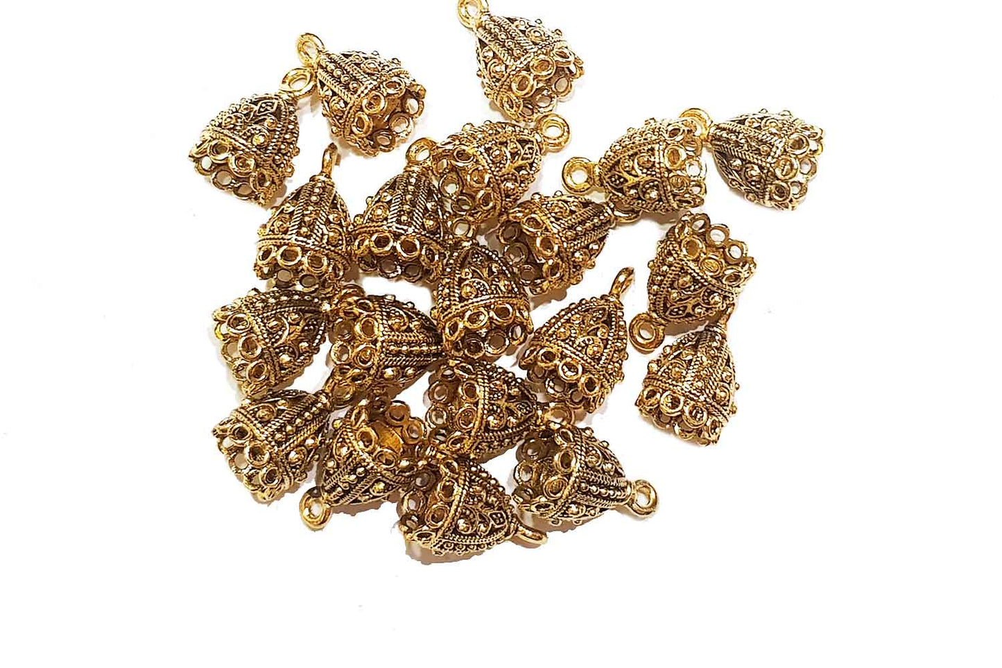 Fancy Metal Charms Package of 3 Pieces
