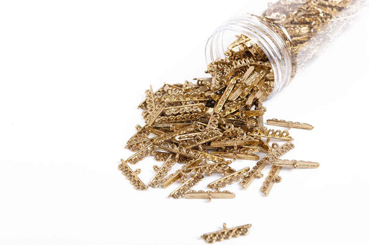 Golden Fancy Charms Package of 100 grams