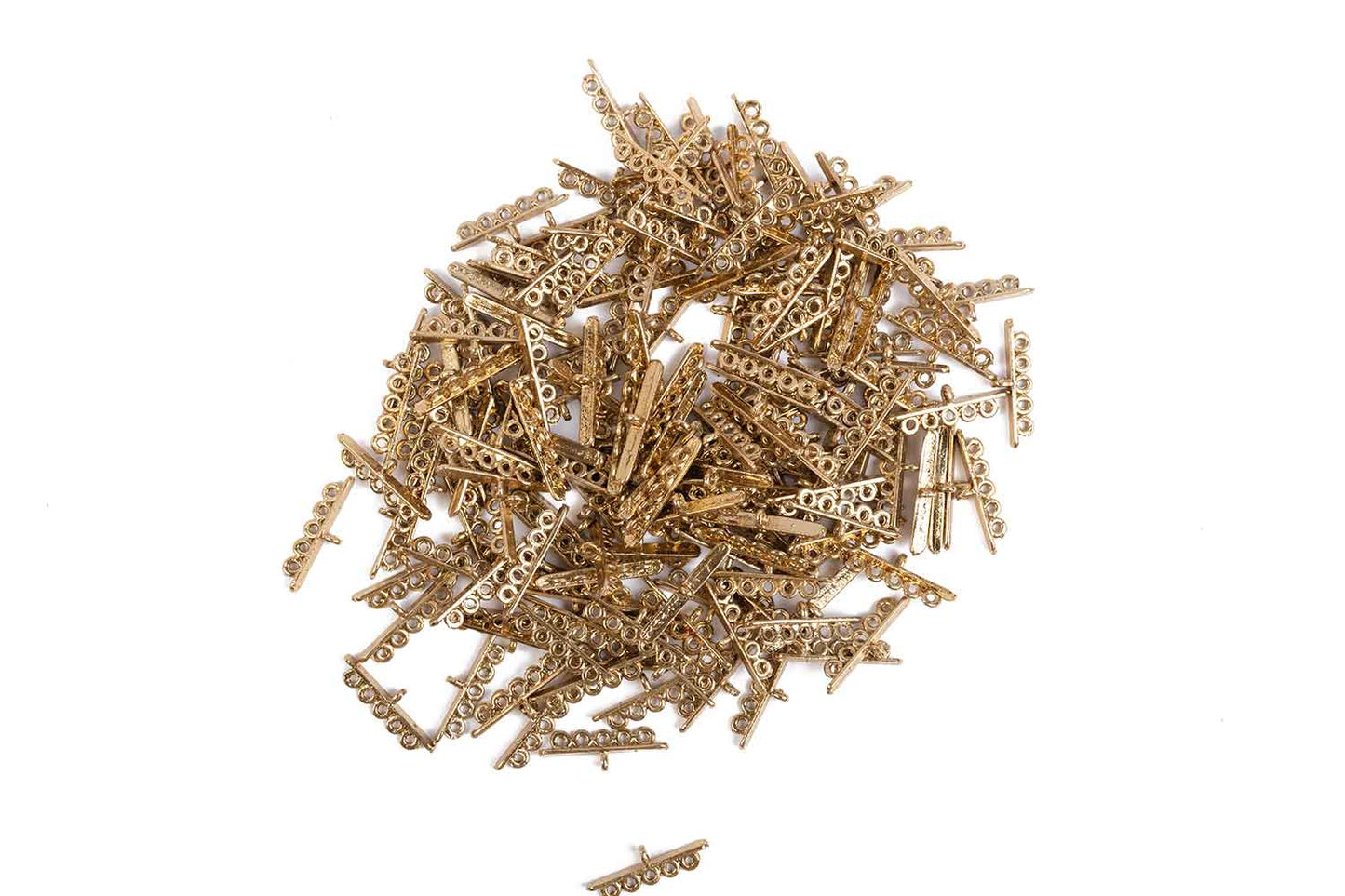 Golden Fancy Charms Package of 100 grams