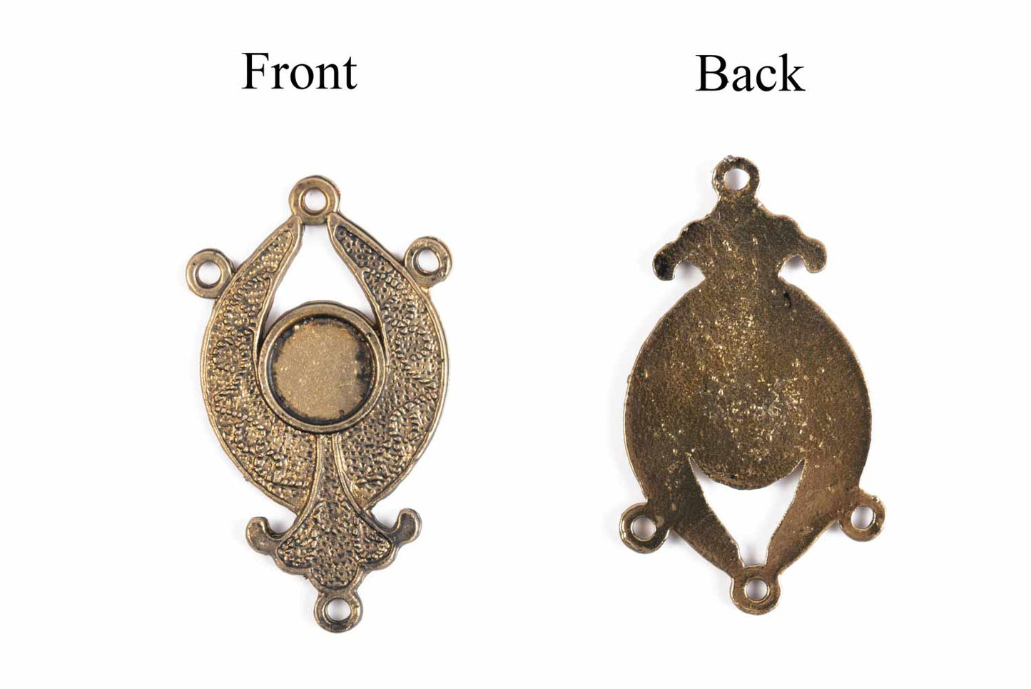 Antique Golden Designer Charms Package of 5 Pieces