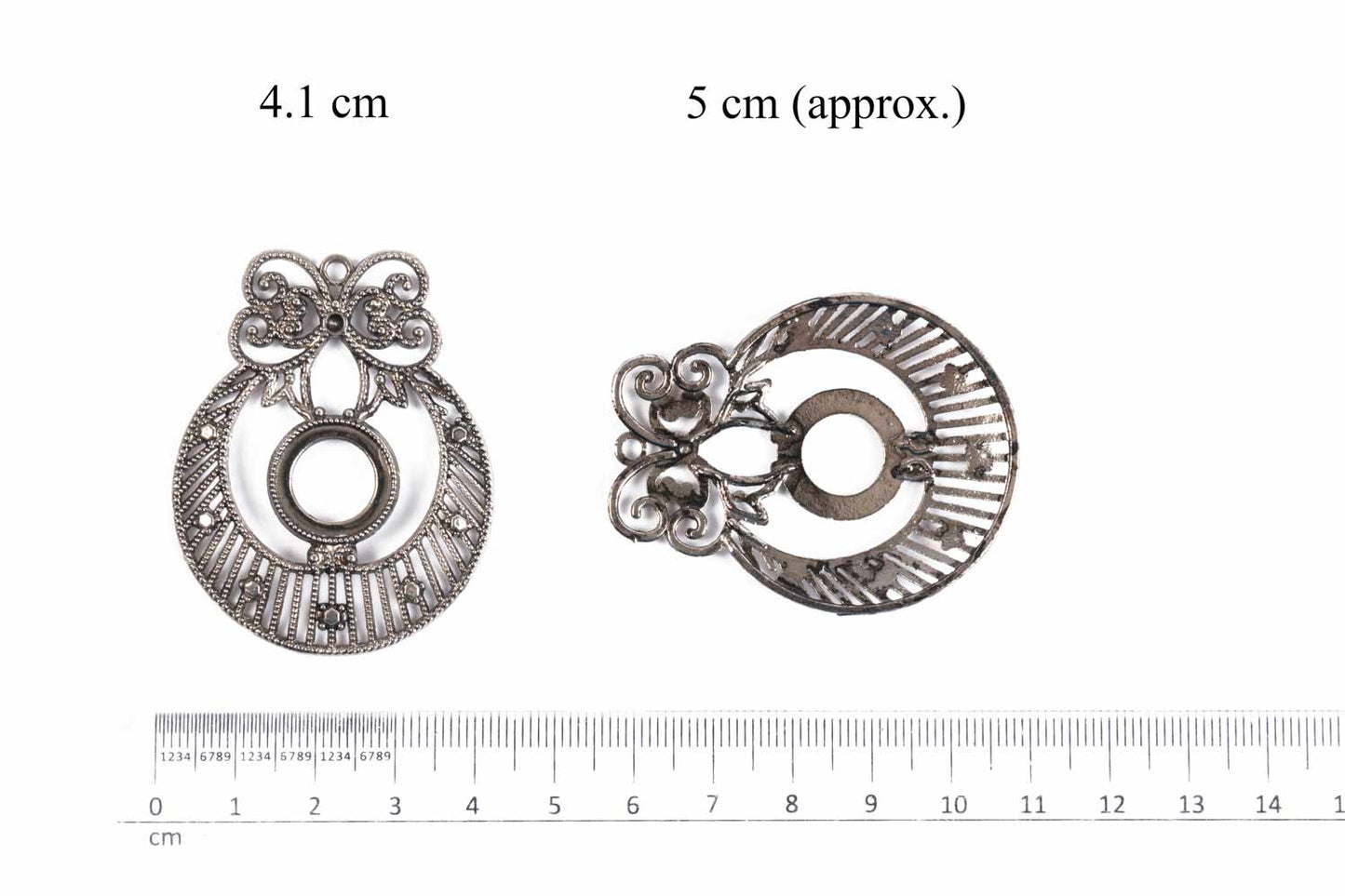 Silver Designer Assorted Charms DIY Charms Package of 5 Pieces