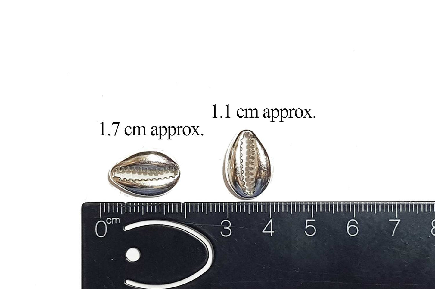Mohan Shoppe Shell Charms for Jewelry Making and Crafting, Pendants, Package of 50 Gram