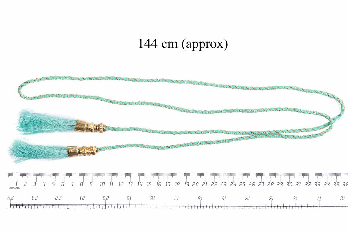 Mohan Shoppe Fancy Tassel Dori Tradition Doris- for Necklace Jewelry Making Dress Package of 5 Doris