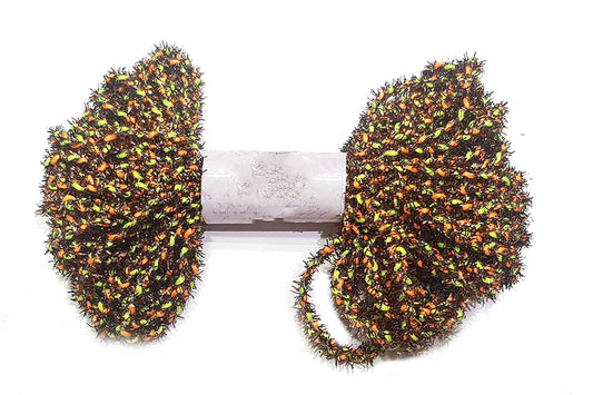 Mohan Shoppe Multi-Brown Color Polyester-Baadla Dori/Cord for Decorating Dresses and lehengas etc. Package of 1 Skein (10 Meter Approx.)