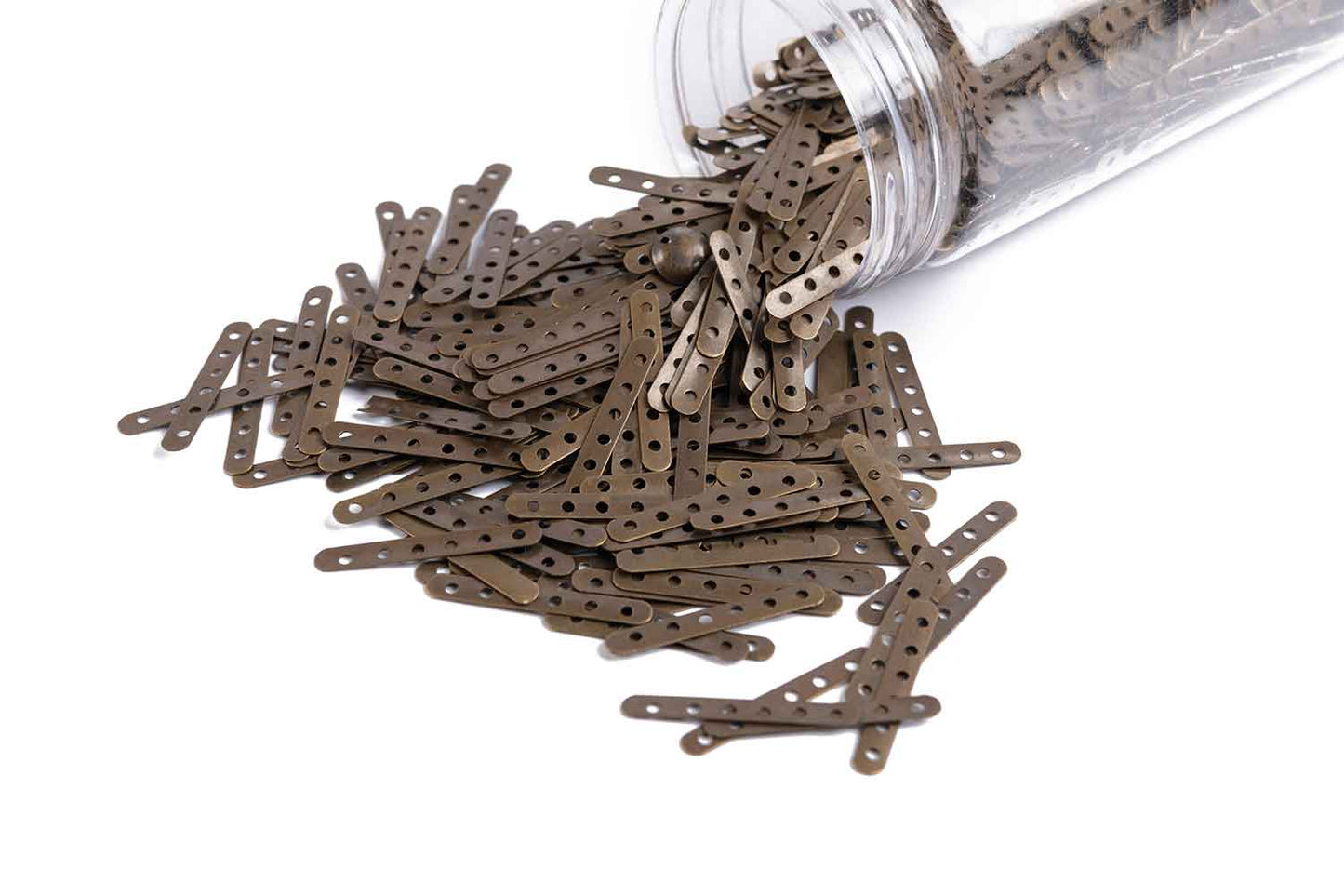 Mohan Shoppe Antique Golden Color Design Metal Sequins for Craft, Embroidery and Jewelry Making Pack of 50gm