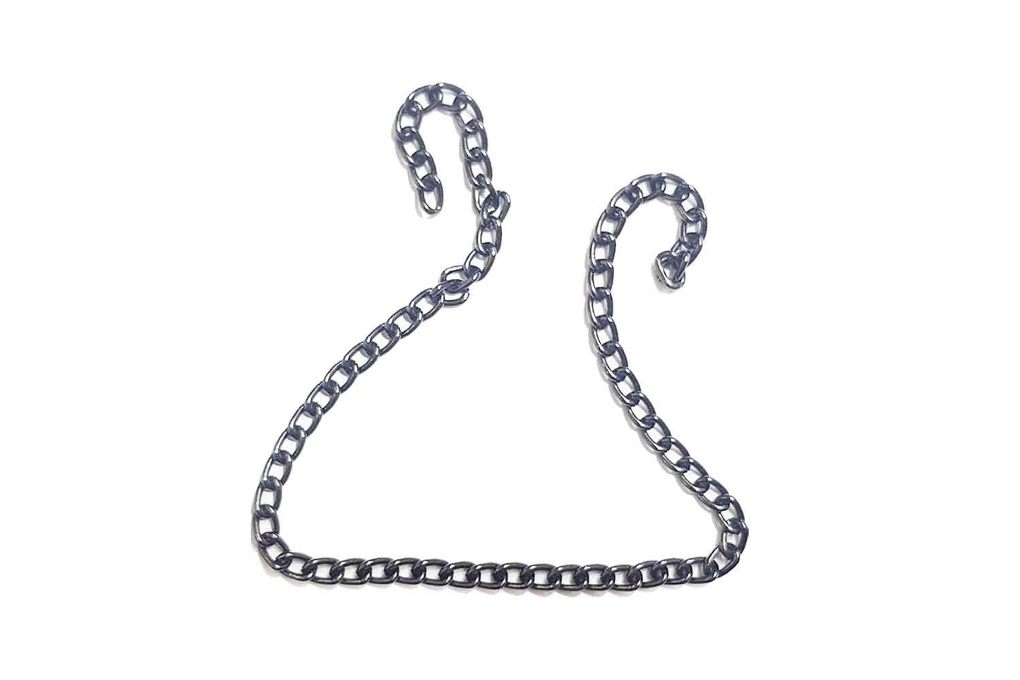 Mohan Shoppe Aluminum Metal Chain for Jewelry Making, Gowns Handbags, Jackets, Bracelets etc. Package of 5 meter