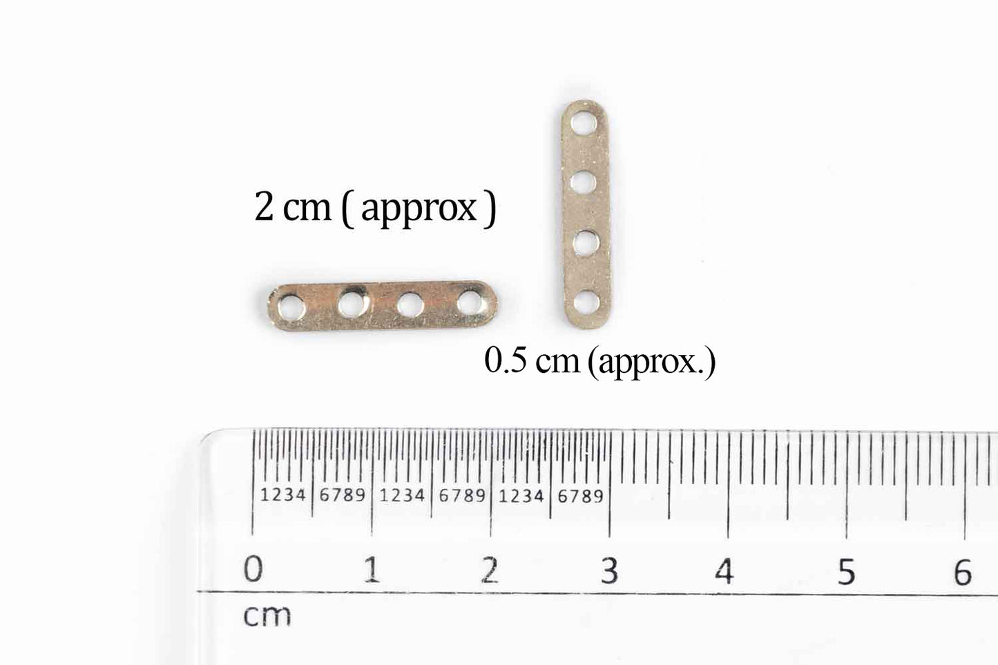 Mohan Shoppe Silver Color Design Metal Sequins for Craft, Embroidery and Jewelry Making Pack of 50gm