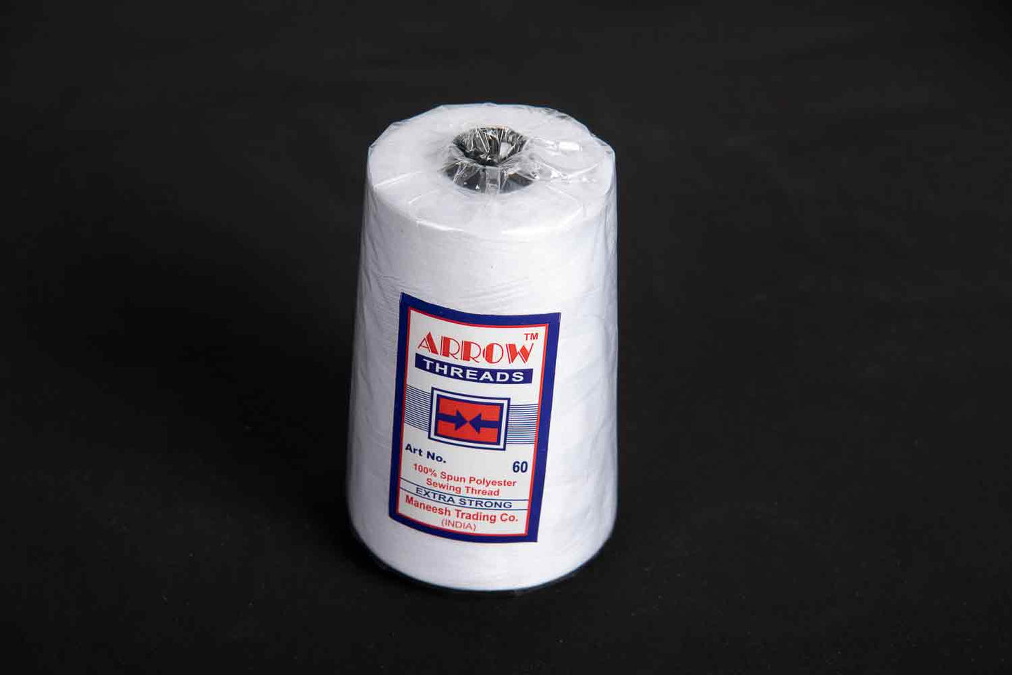 Mohan Shoppe Overlock Spun Polyester Cone Sewing Thread, Package of 6 Pieces