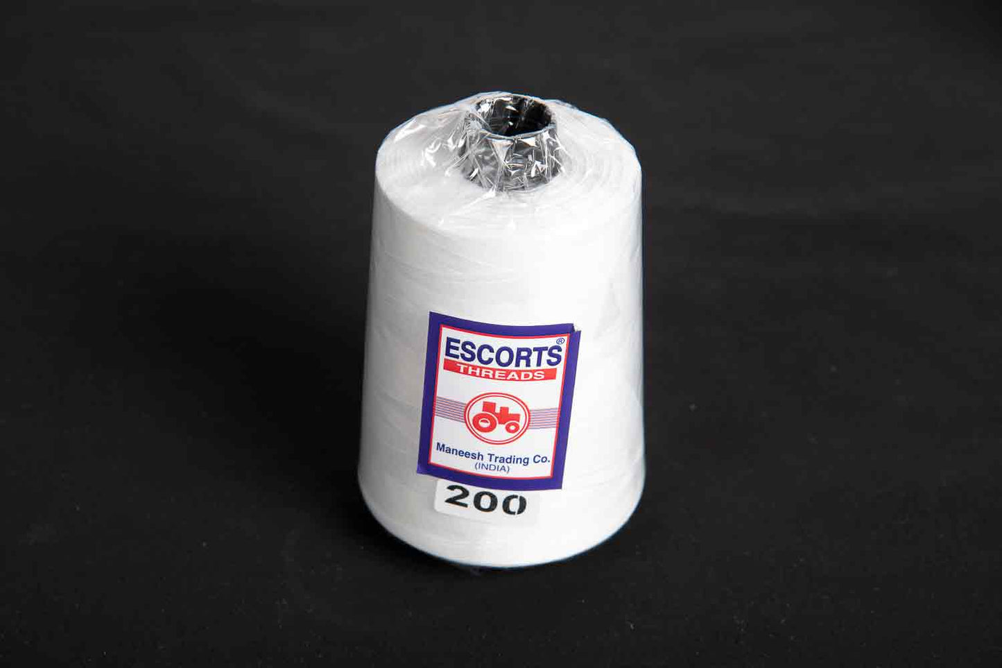 Mohan Shoppe Overlock Polyester Cone Sewing Thread (Kachi Cone), Package of 6 Pieces