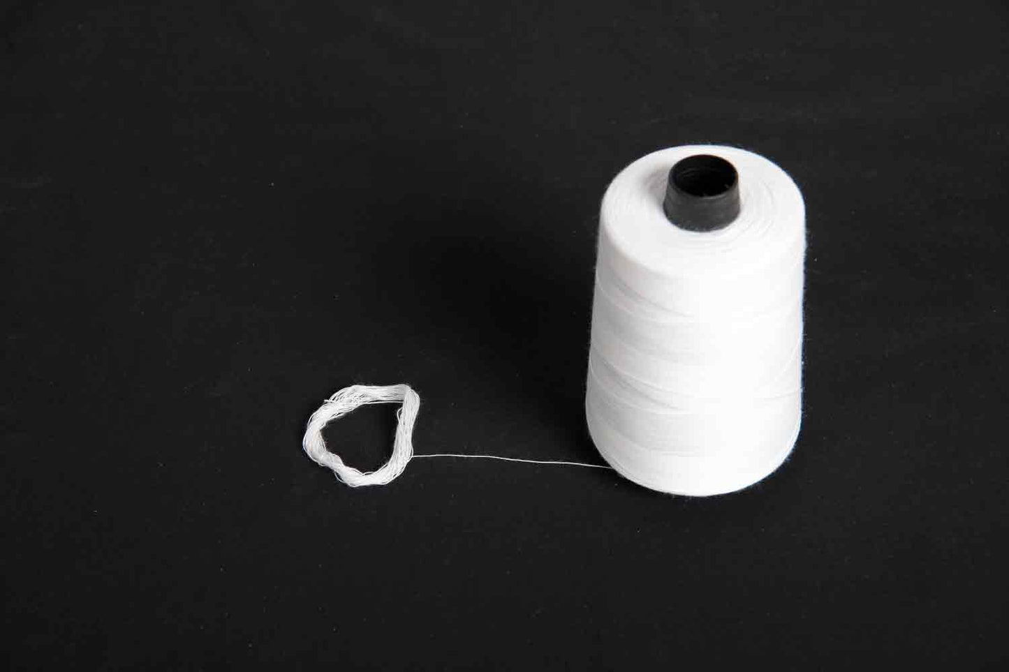 Mohan Shoppe Overlock Polyester Cone Sewing Thread (Kachi Cone), Package of 6 Pieces