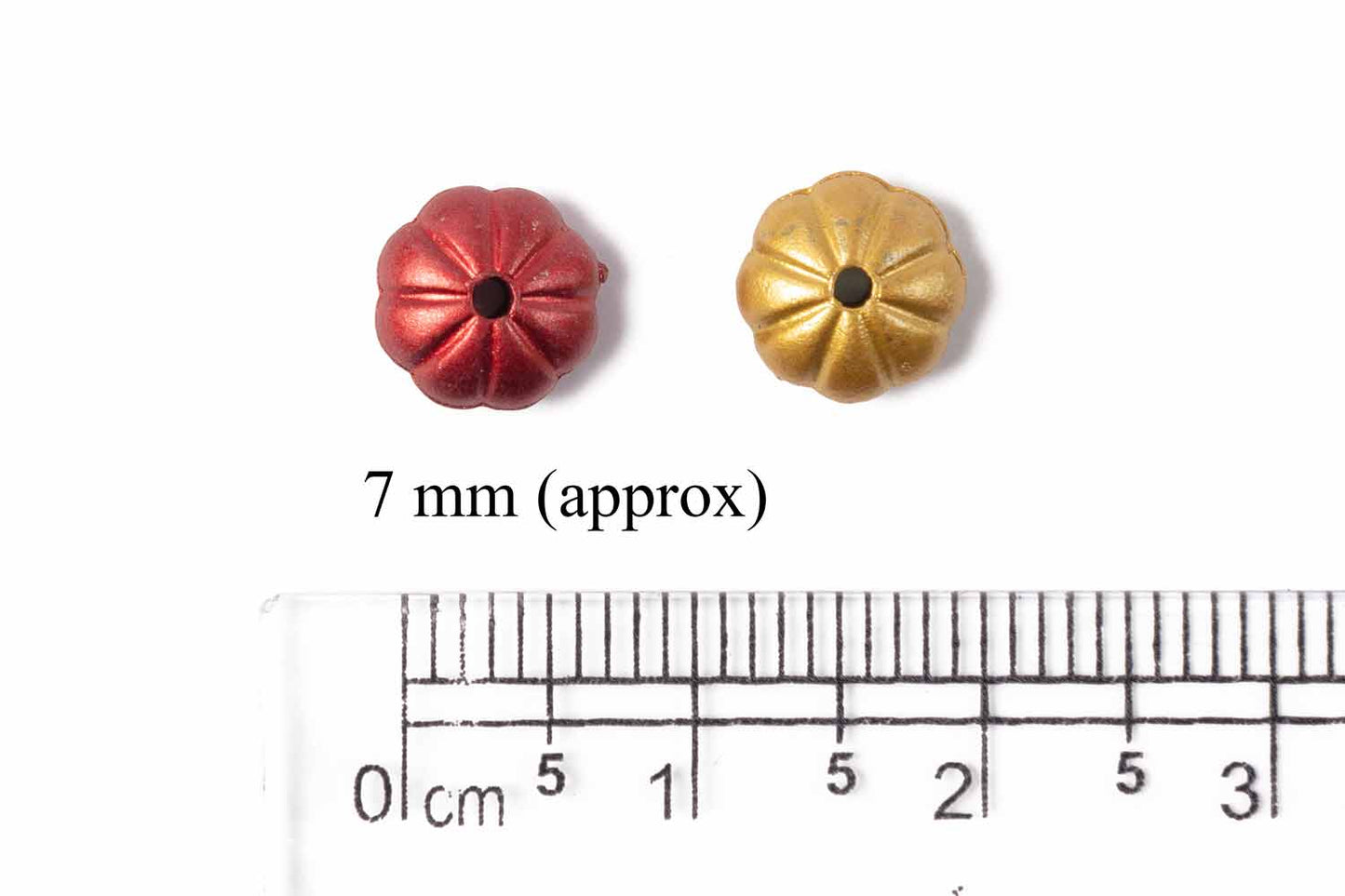 Multi Color Round Shape Plastic Beads Package of 50 Grams