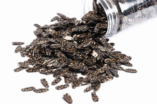 Mohan Shoppe Plastic Sequins for Suits, Dresses, Sarees, Craft Material, Decoration etc. (Package of 50 Grams)