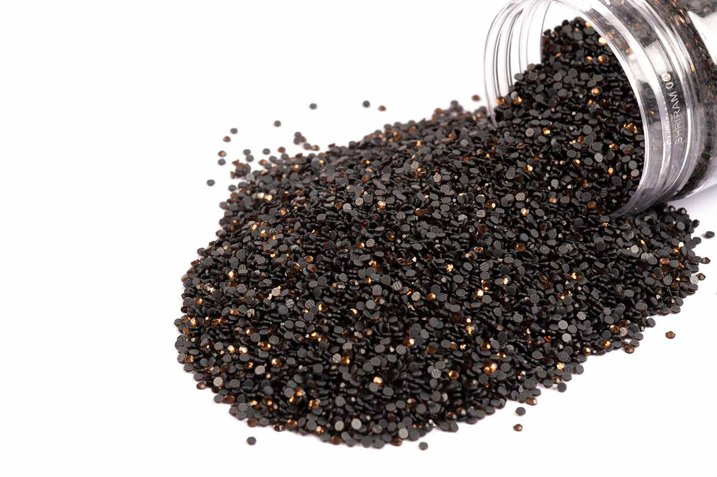 Mohan Shoppe Designer Hotfix Stones for Jewelry Making & Clothing Wedding Dress Size- 2mm Approx.(6ss), Package of 50 Grams