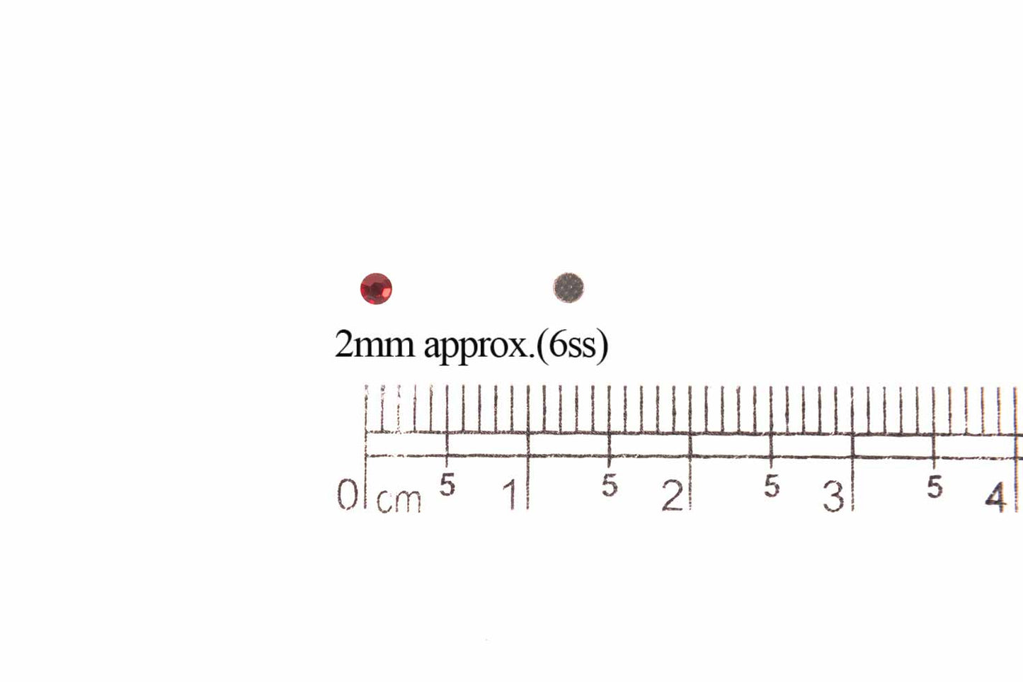 Mohan Shoppe Designer Hotfix Stones for Jewelry Making & Clothing Wedding Dress Size- 2mm Approx.(6ss), Package of 50 Grams