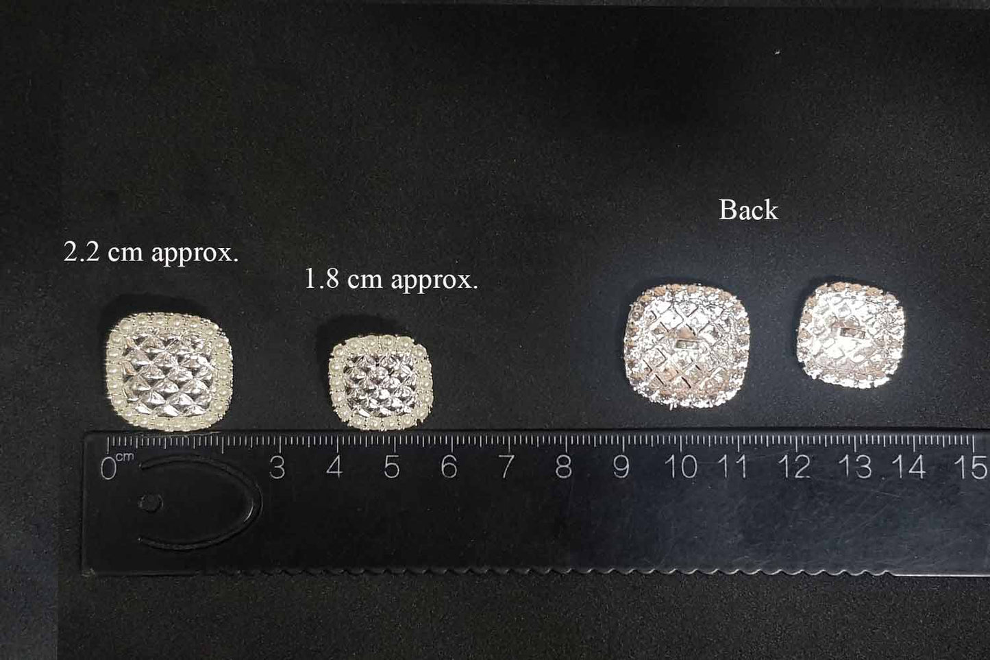 Stylish square shape Buttons