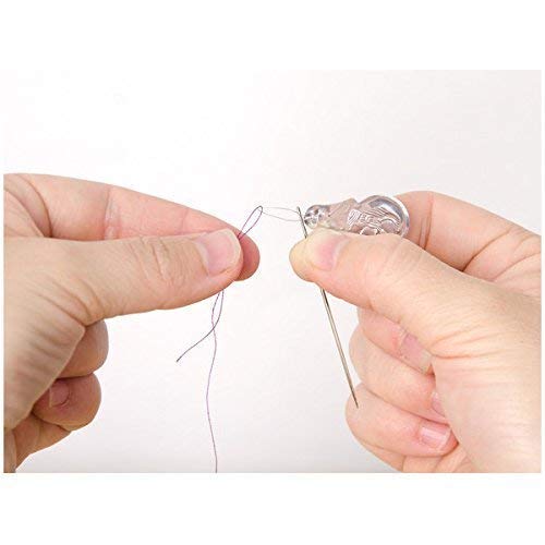 Pony Hand Sewing Needles Compact for Knitting and Home Purpose (25 Assorted Stainless-Steel Needles with 1 Needle Threader) Pack of 2