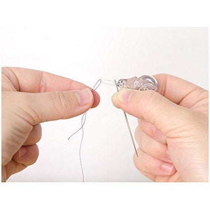 Pony Hand Sewing Needles Compact for Knitting and Home Purpose (25 Assorted Stainless-Steel Needles with 1 Needle Threader) Pack of 2