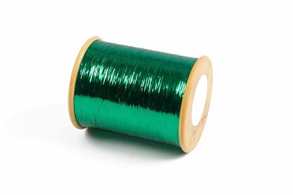 Mohan Shoppe Flat Badla (Metallic Yarn) Thread for Embroidery Work, Beading, Jewlery Making and Crafts, 1 Roll