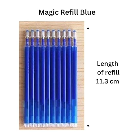 Magic Pen/Invisible Refill with Removable Ink for Garments (Pack of 50 PCS)
