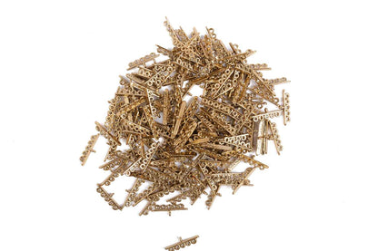 Golden Fancy Charms Package of 100 grams