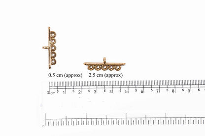 Golden Fancy Charms Package of 100 grams