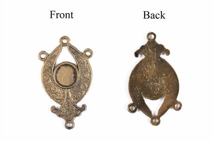 Antique Golden Designer Charms Package of 5 Pieces