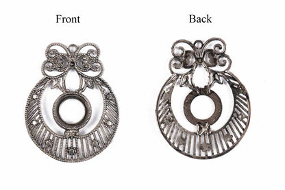 Silver Designer Assorted Charms DIY Charms Package of 5 Pieces