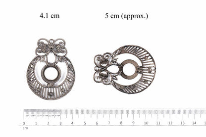 Silver Designer Assorted Charms DIY Charms Package of 5 Pieces