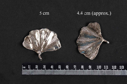Metallic Gray Assorted Shape Metal Charms Package of 5 Pieces