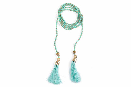 Mohan Shoppe Fancy Tassel Dori Tradition Doris- for Necklace Jewelry Making Dress Package of 5 Doris