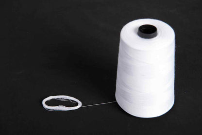Mohan Shoppe Overlock Spun Polyester Cone Sewing Thread, Package of 6 Pieces