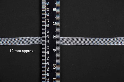 Mohan Shoppe Horsehair Braid/Boning Net Strip/Trim can can lace Boutique for Sewing Wedding Dresses, Dance Dress, Skirt, DIY and Costume Accessories (50 Yard) Transparent