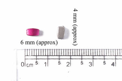 Multi Color Plastic Beads Package of 50 Grams