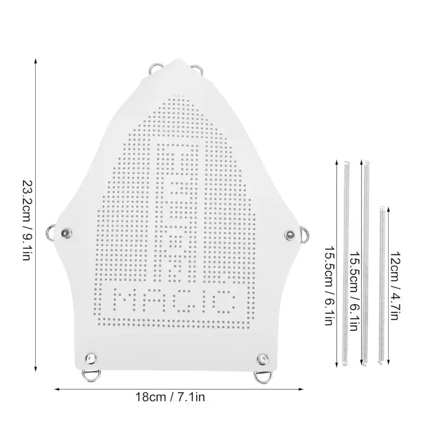 Ironing Shoe Cover Aluminum Ironing Shoe Cover Good Thermal Conductivity of Electric Clothes Ironing Accessories