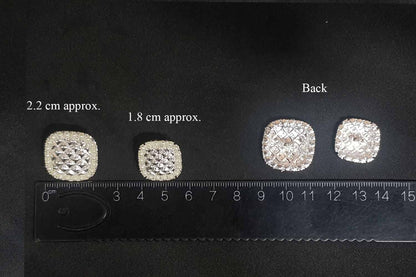 Stylish square shape Buttons